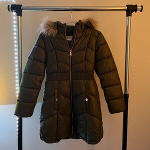 Michael Kors Green Puffer Jacket.